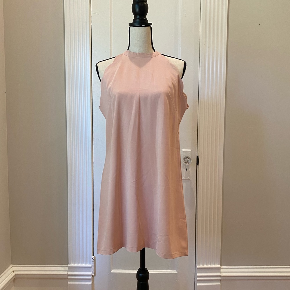 NWT Blush scalloped sleeveless dress - Size M